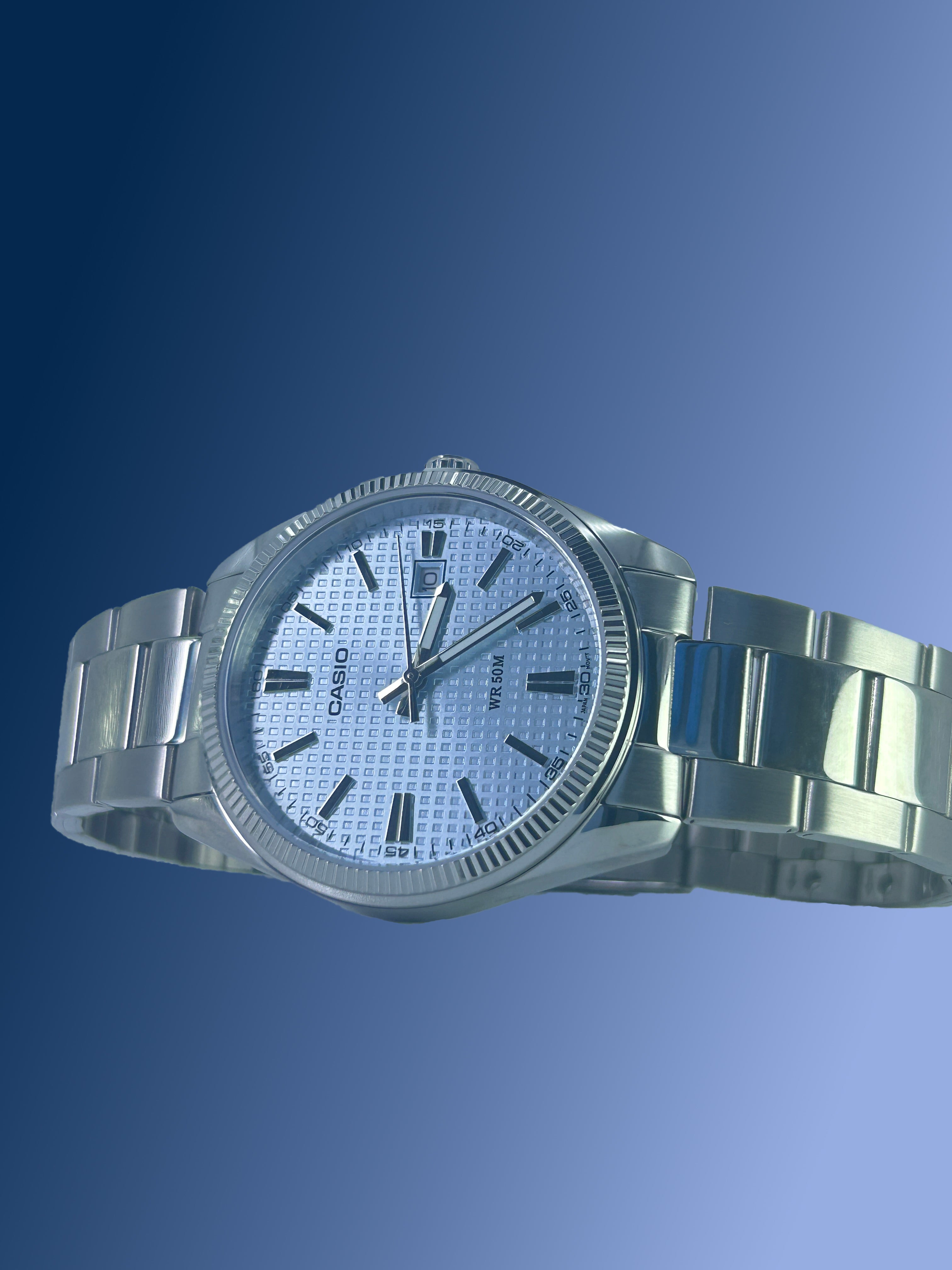 Casio "MTP-1302PE-2AVEF" Analogue Watch Blue