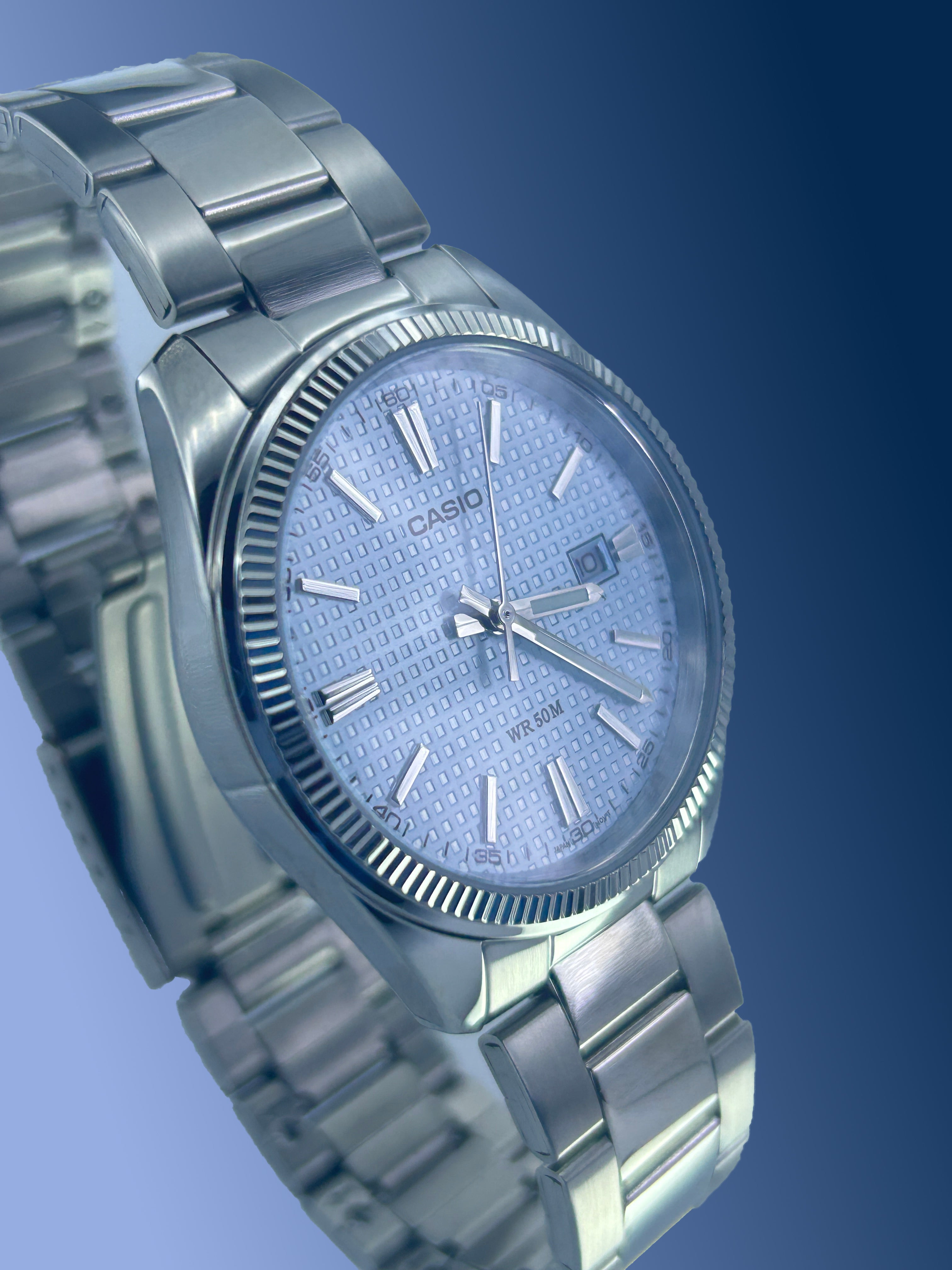 Casio "MTP-1302PE-2AVEF" Analogue Watch Blue
