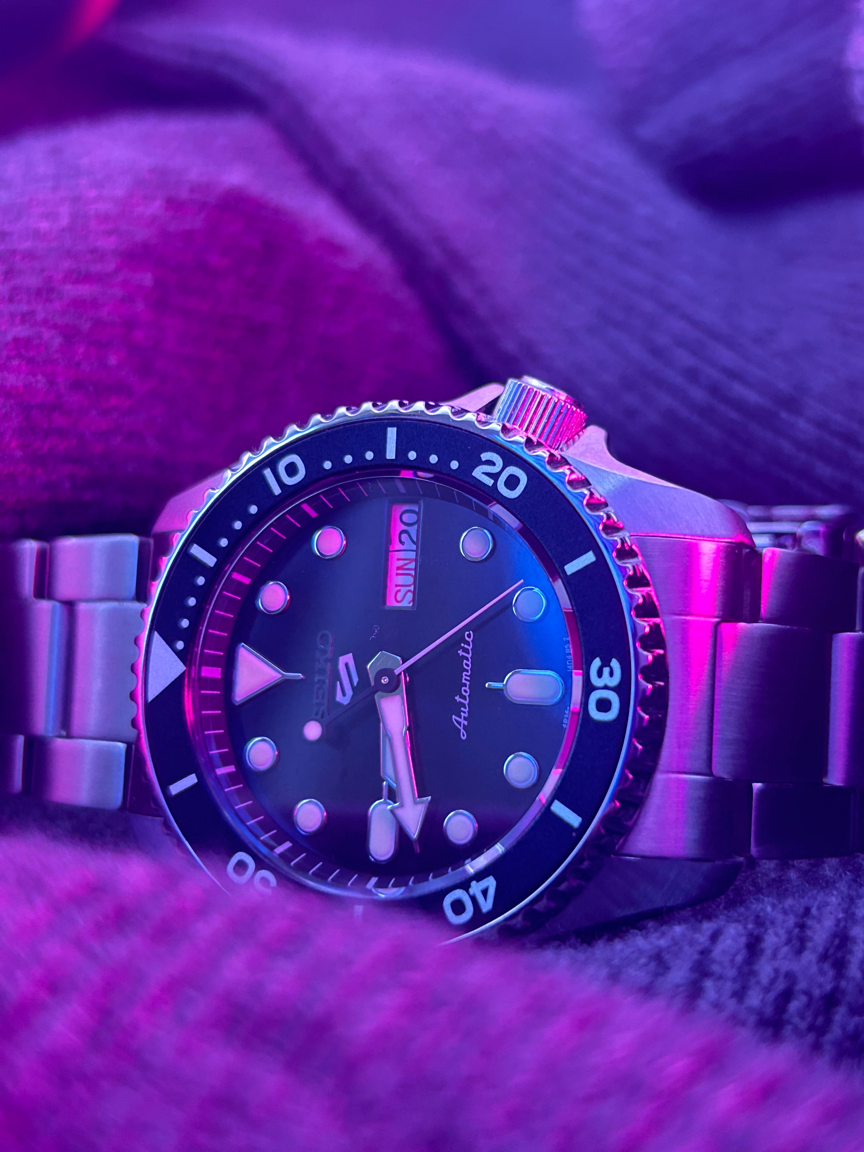 Seiko 5 Sports "SRPK29" Automatic Watch Midi Black