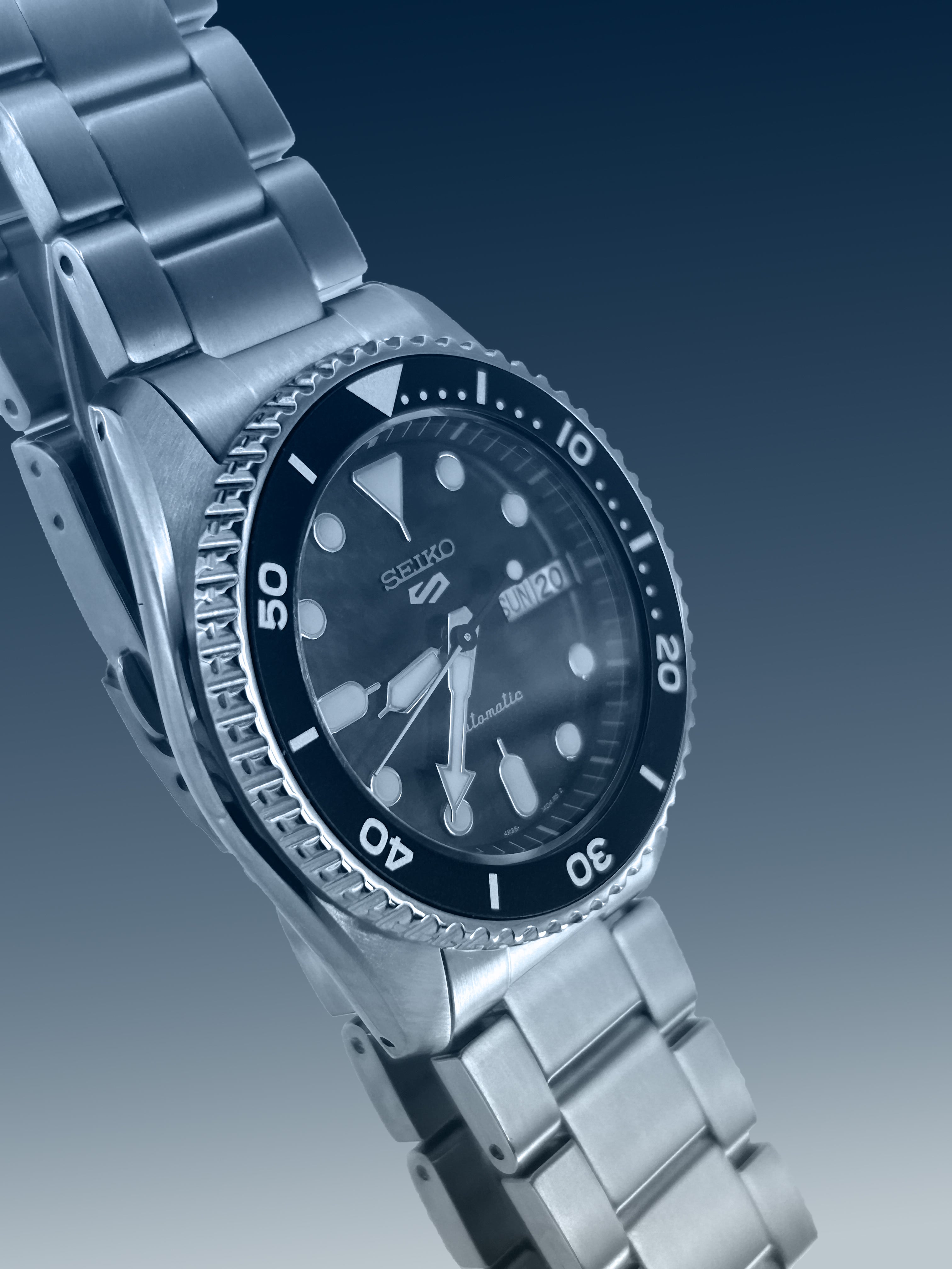 Seiko 5 Sports "SRPK29" Automatic Watch Midi Black