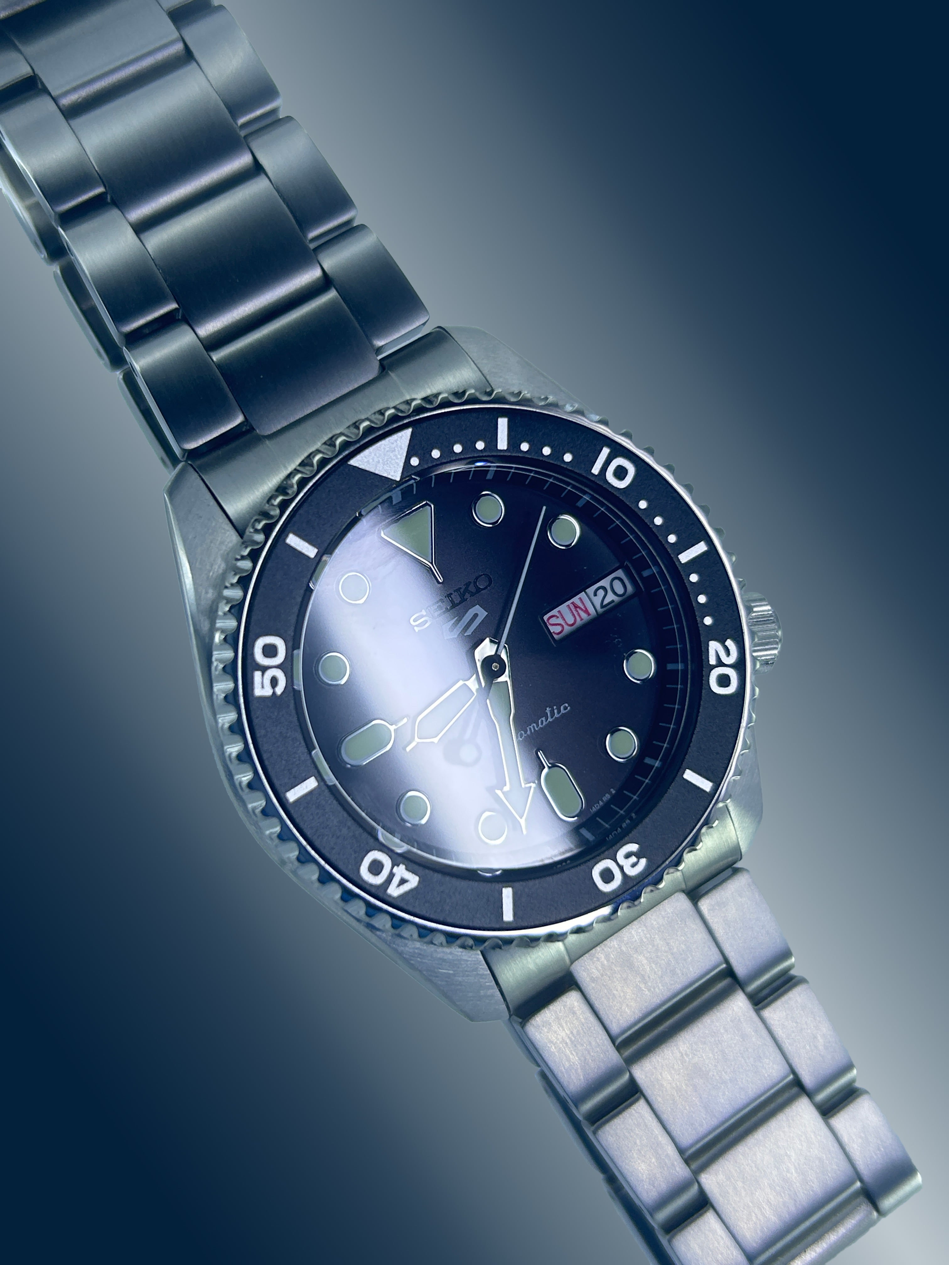 Seiko 5 Sports "SRPK29" Automatic Watch Midi Black